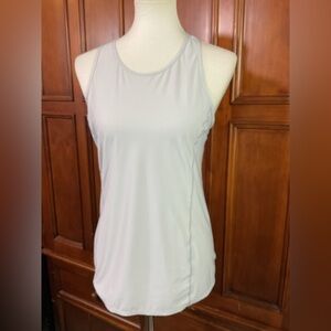 Zella Women’s Athletic Racerback Quick Dry Shirt Lightest Gray Size Small Lknw A